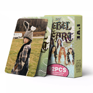 KPOP 92 pcs/boîte IVE Rebel Heart Photocard Lomo Card Photo Card - Product Image 4