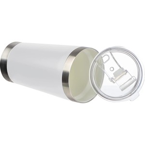 Bouteille d'eau isotherme en acier inoxydable 500 ml avec revêtement céramique, design moderne, portable, forme conique, pour promotions d'entreprise, café - Product Image 2
