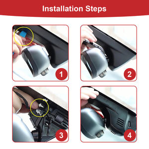 ADINKAM 4K caméra de bord cachée sans fil WIFI voiture <span class=keywords><strong>DVR</strong></span> pour X3 X5 GT 1 3 5 série F01 F10 F18 F20 F22 F25 F35 enregistreur vidéo - Product Image 5