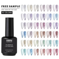 Vernis Gel Magnétique Effet Œil de Chat Platine Haute Pigmentation pour Nail Art, Manucure Magnétique pour Usage en Salon, Conception Personnalisée OEM/ODM