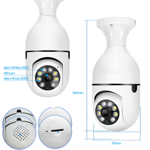 Cámara WiFi para interiores 2025 con aplicación <span class=keywords><strong>Icsee</strong></span> Cámara panorámica de 180 grados Cámara de enfoque de seguridad de 2,4 Ghz - Product Image 4