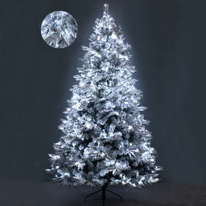 Árboles de navidad preiluminados, decoración de navidad grande, arbol de navidad de 210cm - Product Image 6
