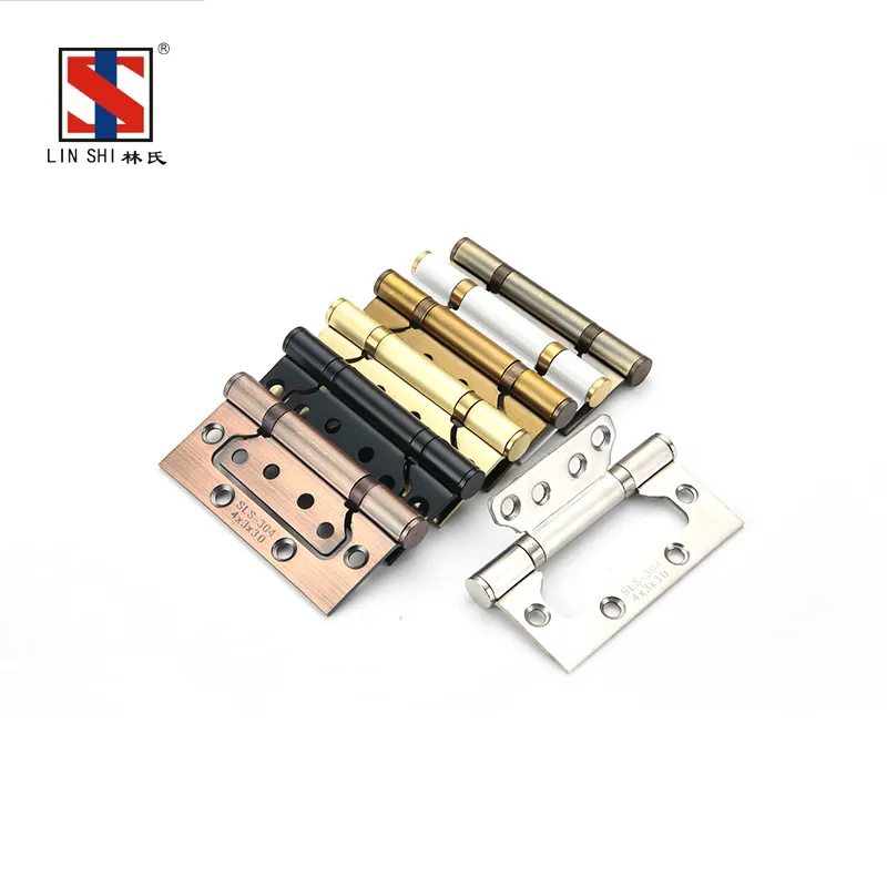 Stainless Hinge High Quality 4inch Wooden Gate Hinge Stainless Steel Bedroom Door Hinge Door Window Furniture Hinges
