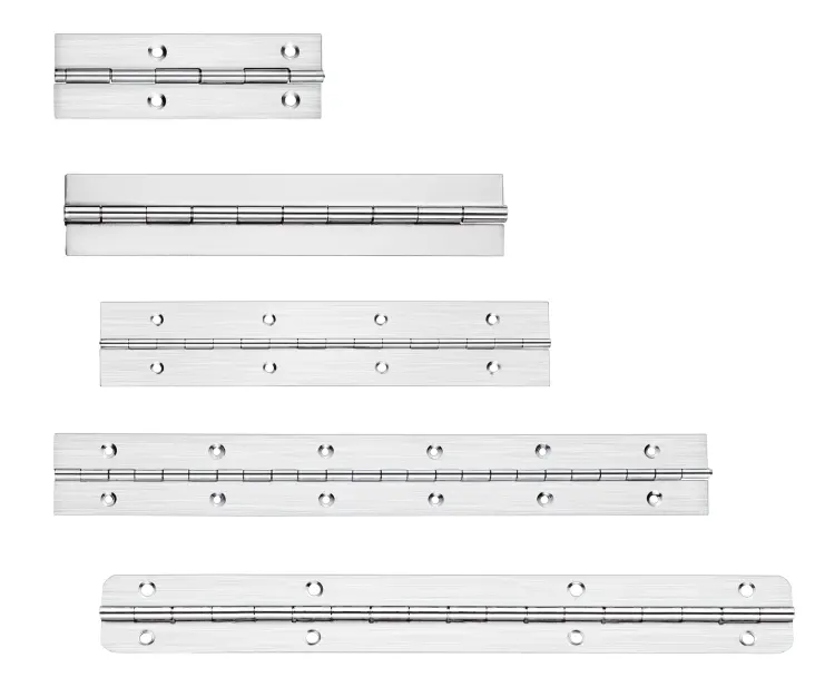 Custom 270 Degree Metal SS Waterproof 1800mm Long Hinge Furniture 304 Stainless Steel Continous Piano Hinge