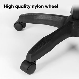 Silla Gamer Ergonómica <span class=keywords><strong>de</strong></span> Piel Sintética Negra, Económica, <span class=keywords><strong>de</strong></span> Respaldo Alto, para Juegos <span class=keywords><strong>de</strong></span> PC, con Reposapiés, Directo <span class=keywords><strong>de</strong></span> Fábrica - Product Image 3