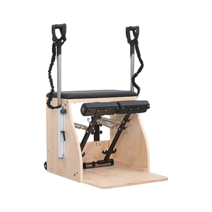 <span class=keywords><strong>Chaise</strong></span> Wunda de Pilates en bois réglable et portable, directement de l'usine, pour usage en studio de Pilates, renforcement et équilibre du tronc et du corps - Product Image 2