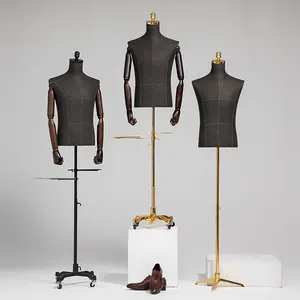 Half Body Male Mannequin Clothing Store Fashion