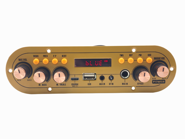 HN-F5606  Karaoke Amplifier Circuit Board with Tone Adjustment Mic Playback Rechargeable Diy Audio Amplifier Module