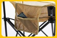Chaise de camping pliable légère et portable avec sac de rangement, en tissu Oxford durable, structure en fer, design moderne, pour la randonnée, les voyages et la pêche