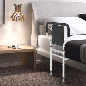 Accoudoir de lit KY-5203 réglable en hauteur en acier blanc pour l'aide aux personnes âgées - Product Image 2