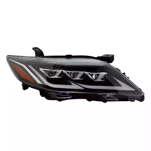 ไฟหน้าโปรเจคเตอร์ LED สำหรับ Toyota Camry 09-11 รุ่น US ชุดโคมไฟหน้า ตัวเรือนสีดำ เลนส์ใส คู่หนึ่ง - Product Image 1