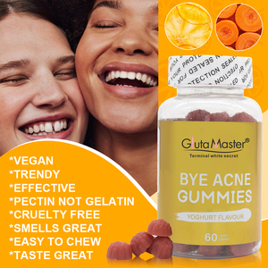 Suplementos de belleza Productos para blanquear la piel Bye <span class=keywords><strong>Acne</strong></span> Gummies Cuidado DE LA PIEL Reduce las manchas oscuras <span class=keywords><strong>Acne</strong></span> Cleanse Gummies Suplemento - Product Image 4
