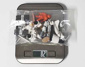 Anahtarlık oyuncak modeli mini spaceman modeli heykelcik yaratıcı ev astronot Chimp uydu roket teleskop kapsül ay rover - Product Image 6