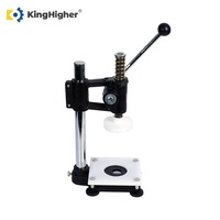 Machine de scellage manuelle pour canettes, scelleuse commerciale portable pour canettes de soda, scelleuse de bouteilles de jus en plastique de comptoir, sans alimentation électrique