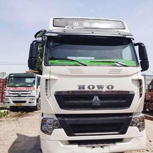 Tracteur Howo T7 d'occasion, poids lourd, tête de remorque 10 roues, camion 6x4 - Product Image 3