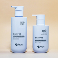 Emballages cosmétiques vides 200ml 300ml 500ml Bouteilles à pompe pour shampoing et après-shampoing Bouteilles en plastique PET transparent givré pour gel douche et lotion
