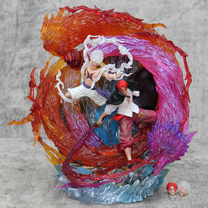 <span class=keywords><strong>Figurine</strong></span> de collection Nika <span class=keywords><strong>Luffy</strong></span> Gear 5 en PVC de 24 cm, modèle d'anime, emballage en boîte couleur unisexe, produit fini Hcengtriz, Japon - Product Image 4