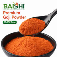 Natuurlijk gesproeid gedroogd Goji fruit Wolfberry poeder EU Biologisch Hoogwaardig Gezond Superfood Direct oplosbaar in water Rood Bulk