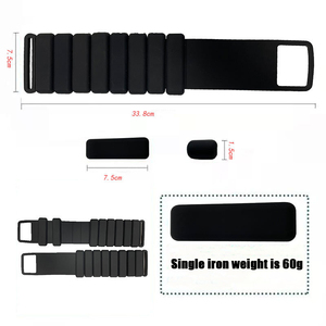 עמיד למים מתכווננת סיליקון עמיד למים משקל ורוד נושא קרסול ומפרק כף היד עבור אביזרי כושר - Product Image 5