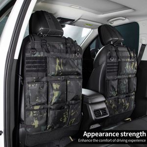 Oxford-Stoff Auto-Rücksitz-Aufbewahrungstasche Multifunktionaler Organizer für Fahrzeug- und Campingausrüstung - Product Image 4