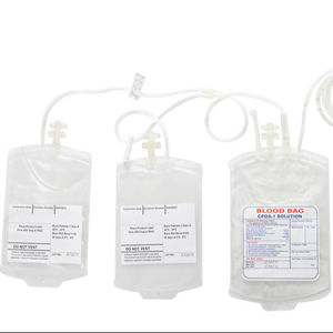 चिकित्सा आपूर्ति बाँझ डिस्पोजेबल ट्रांसफ्यूजन रक्त बैग का निर्माण केलविन स्वास्थ्य रक्त बैग मूल्य फार्सानो चिकित्सा - Product Image 1