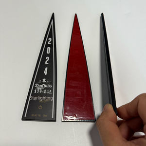 RICHSHINING fábrica al por mayor logotipo personalizado luminoso <span class=keywords><strong>whisky</strong></span> EL etiqueta botella de champán EL pegatina para Bar decoración de exhibición de vino - Product Image 5