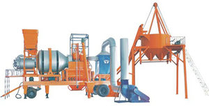 アスファルト混合ステーションサプライヤー異なるミニポータブルアスファルトプラントビチューメンタンクPLCタッチスクリーンコントローラ - Product Image 2