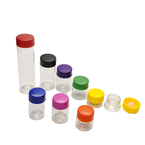 Frascos de Vidrio Transparente de 4 ml con Tapas de Rosca Herméticas y Tapones de Plástico, Frascos Pequeños de 1 Dram para Muestras Líquidas, Superficie para Grabado en Caliente - Product Image 1