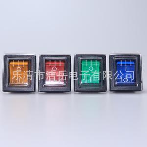 Interruptor Basculante Kcd4 28x22mm Encendido/Apagado 16A 250V IP65 con Terminales de Tornillo para Uso Industrial - Product Image 2