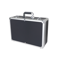 Boîte d'échantillons en aluminium OEM/ODM pour panneaux en bois et salon de meubles Boîte de construction durable essentielle avec boîte à outils en mousse prédécoupée