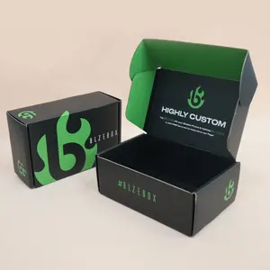 Изготовленная на заказ гофрированная дешевая прочная высококлассная картонная коробка бумажная упаковочная коробка Персонализированная картонная коробка