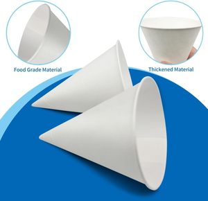 Gobelet en papier conique biodégradable à double paroi de 8 oz, 12 oz, 16 oz, 300 g/m², avec revêtement PE, avec logo personnalisé - Product Image 3