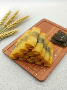 Rollitos de Algas Crujientes Congelados Halal, 15g, Vegetarianos, Listos para Freír, Caja <span class=keywords><strong>al</strong></span> por Mayor para Catering y Venta <span class=keywords><strong>al</strong></span> Público - Product Image 6