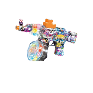 Broyeur électrique AK47 à billes de gel avec lumière, chargement à grande vitesse, pistolet de pulvérisation de colle automatique, pistolet à balles d'eau élastique en gel - Product Image 3