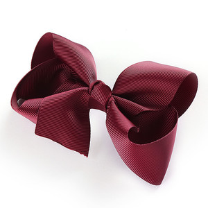 Pinces à cheveux pour bébé fille, nœuds, Barrettes, pince crocodile entièrement doublée, 5 pouces, accessoires pour cheveux pour petites filles, tout-petits, enfants - Product Image 6