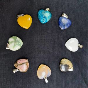 יוניסקס לב מלכיט טבעי שרשרת תליון זהב ירוק מתנה מושלמת לגברים ולנשים - Product Image 6