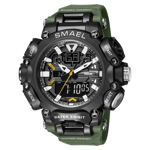 Seektom — <span class=keywords><strong>montre</strong></span>-bracelet de Sport étanche pour hommes, numérique, choc, analogique, double affichage, vente en gros, 8543 - Product Image 1