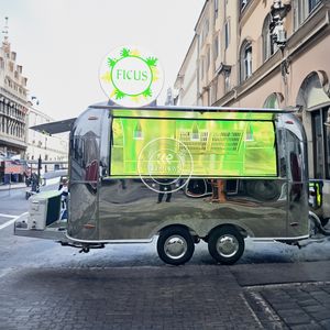 Remorque alimentaire en acier inoxydable sur mesure 2025 avec équipement de cuisine complet, camion de restauration mobile entièrement équipé, snack-bar - Product Image 3