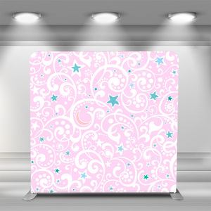 Cabina de fotos móvil, telón de fondo de tela de tensión personalizada, funda de almohada, en forma recta, Popular, 10x8 pies, venta de fábrica - Product Image 4
