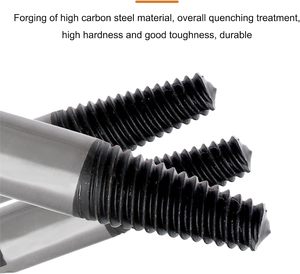 Juego de 5 Extractores de Tornillos PEX, Desconectador de Tuberías Rotas y Reparación de Roscas, Combinación de Machos para Extractor de Tornillos Dañados - Product Image 2