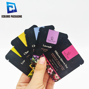 Harga pabrik desain sendiri Foil berbagai rasa bubuk teh tiga sisi <span class=keywords><strong>sachet</strong></span> tersegel kantung teh Herbal - Product Image 2