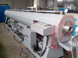 Máquina formadora de tubos de refrigeración por agua de calibración al vacío Mingshun, planta de equipos para tubos de plástico