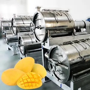 Meyve reçeli endüstriyel mango hamuru işleme makinesi üretimi