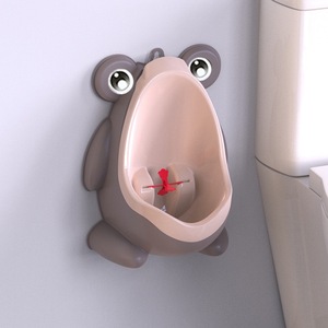 Joli <span class=keywords><strong>Petit</strong></span> Urinoir Mural Grenouille pour Bébés Garçons, Toilettes Debout en Plastique Faciles à Nettoyer et à Utiliser - Product Image 3
