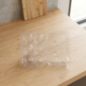 Custom Order Eggs Tray Transparent Durable Forming Tray Simple Style Eggs Containers <b>Plastic</b> Packaging - Product Image 2