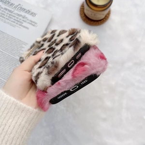 เคสโทรศัพท์ขนปุยน่ารัก,เคสนิ่ม Tpu ซิลิโคนคลุมด้านหลังลายเสือดาวสำหรับปี IPhone14 13 12 11 Pro Max X Xs Max Xr 6 7 8 Plus - Product Image 4