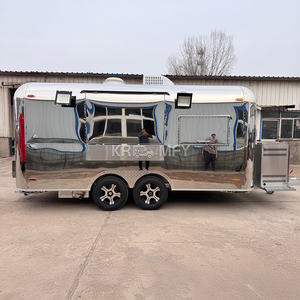 Camion de restauration mobile multifonctionnel, entièrement équipé, personnalisé pour la rue et l'extérieur, chariot à café, remorque alimentaire - Product Image 6