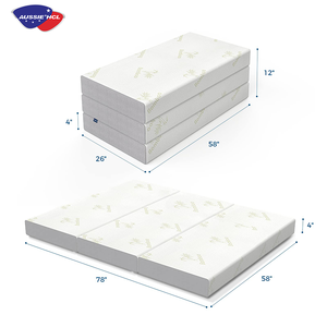 Cao Cấp Nệm Cao Su Di Động Gấp Lại Matelas Pliant Colchon Plegable Chơi Mat Yoga Mat Có Thể Gập Lại Du Lịch Bộ Nhớ Bọt Nệm - Product Image 3