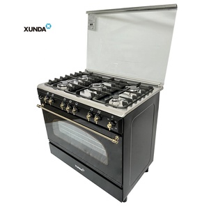 Xunda fours encastrés à rôtir sur pied <span class=keywords><strong>four</strong></span> <span class=keywords><strong>combiné</strong></span> acier inoxydable 5 brûleurs cuisinière à gaz avec <span class=keywords><strong>four</strong></span> - Product Image 3