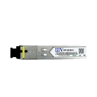 Nuevo Módulo Transceptor Óptico SFP BIDI 1.25G 1310nm/1550nm con Conector SC, Equipo de Fibra Óptica SM para Ethernet/Datos